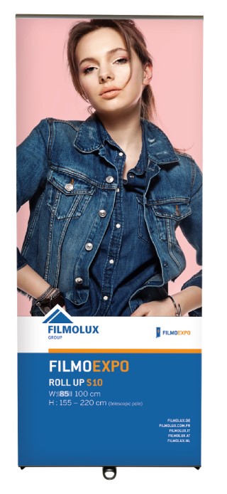 Messedisplays von Filmolux - hier: Roll Up S10