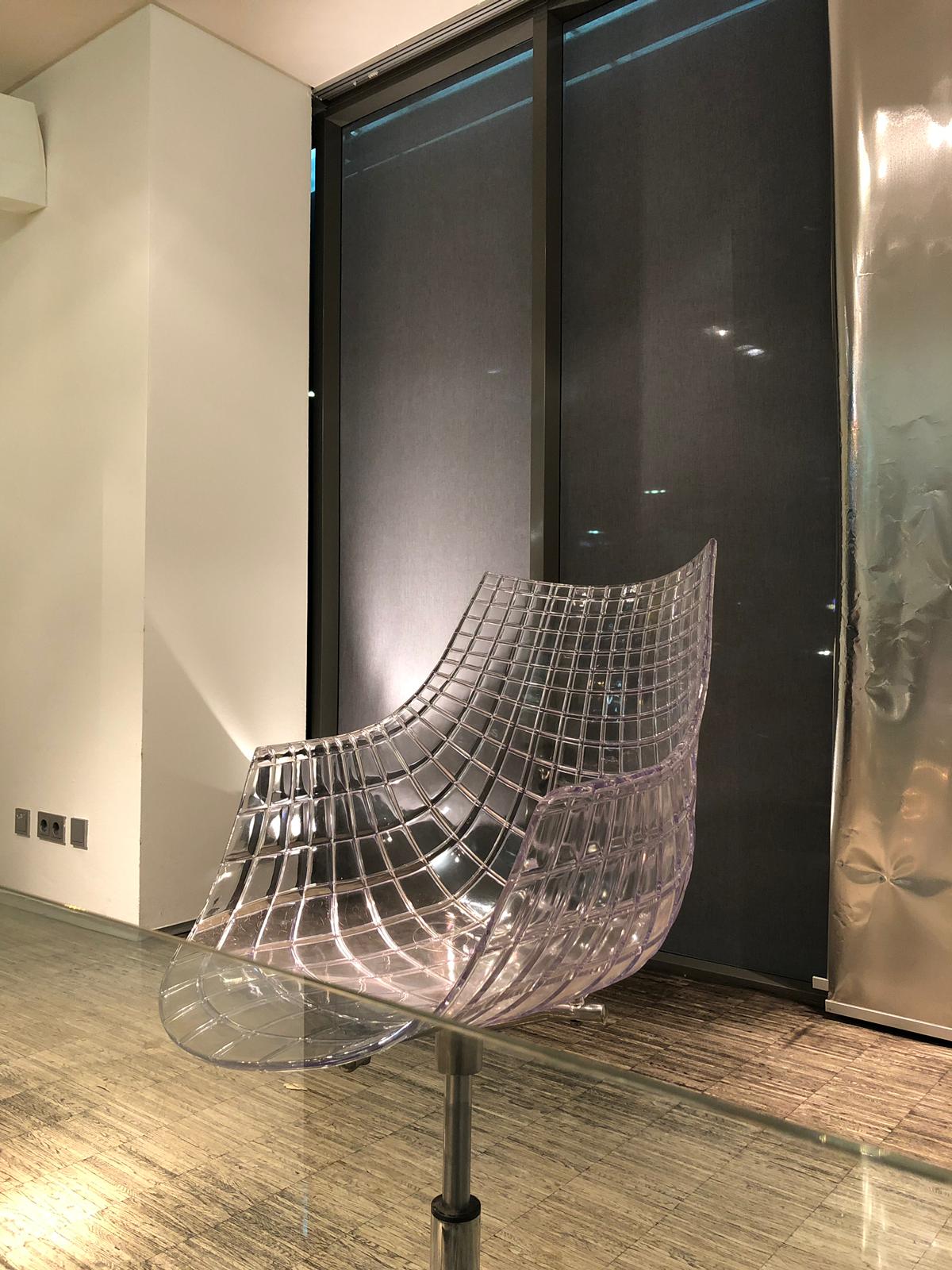 Squid als textile Fensterdekorationsfolie
