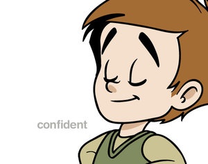 confident
