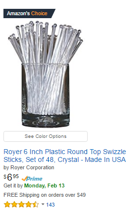 Amazon's Choice For Swizzle Sticks.png