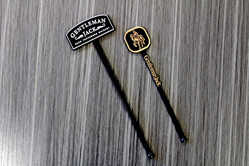 Custom Personalized Molded and Stamped Swizzle Sticks Cocktail Stirrers Gentleman Jack.jpg