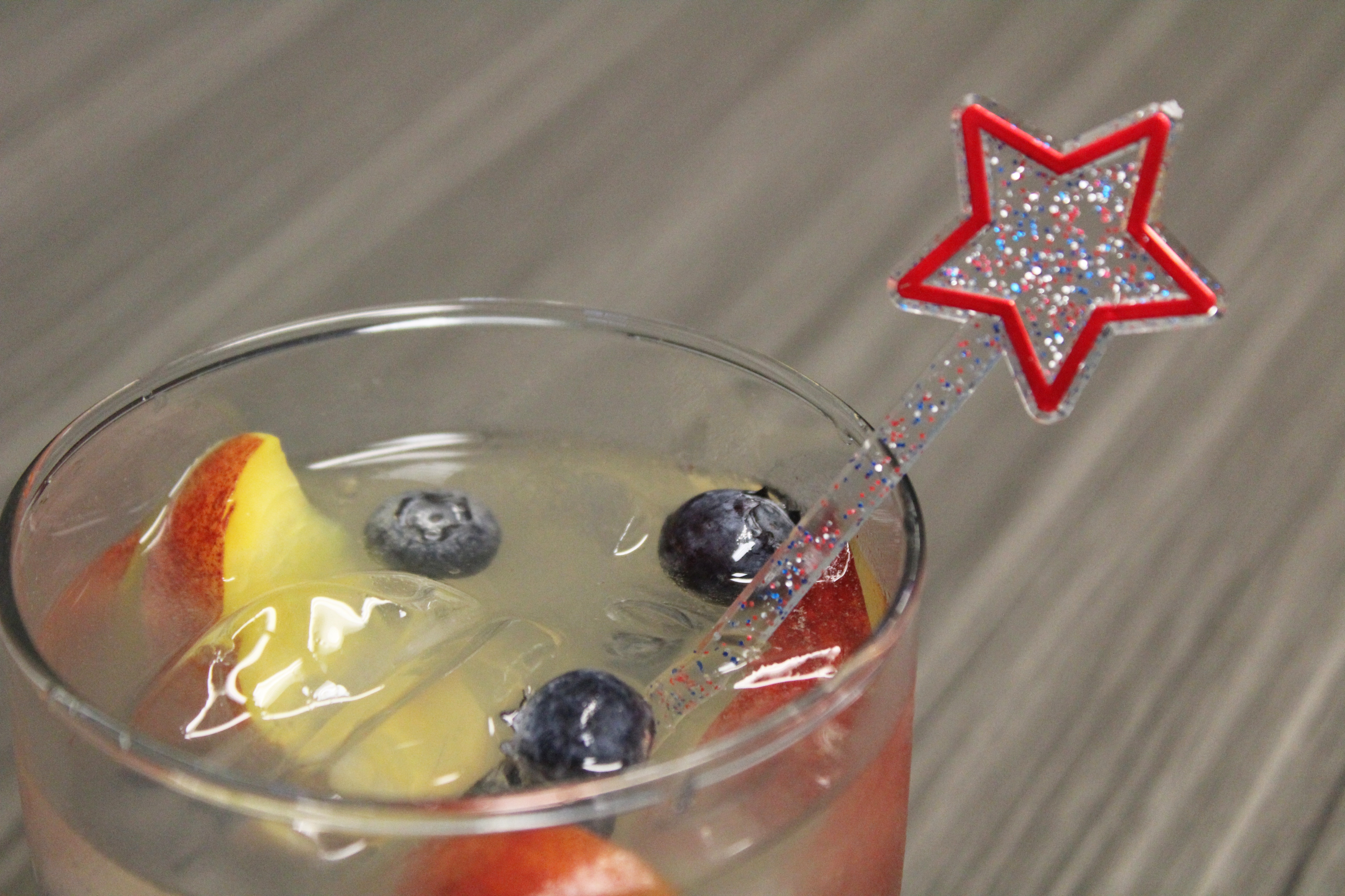 Patriotic Star Swizzle Sticks Drink Stirrers