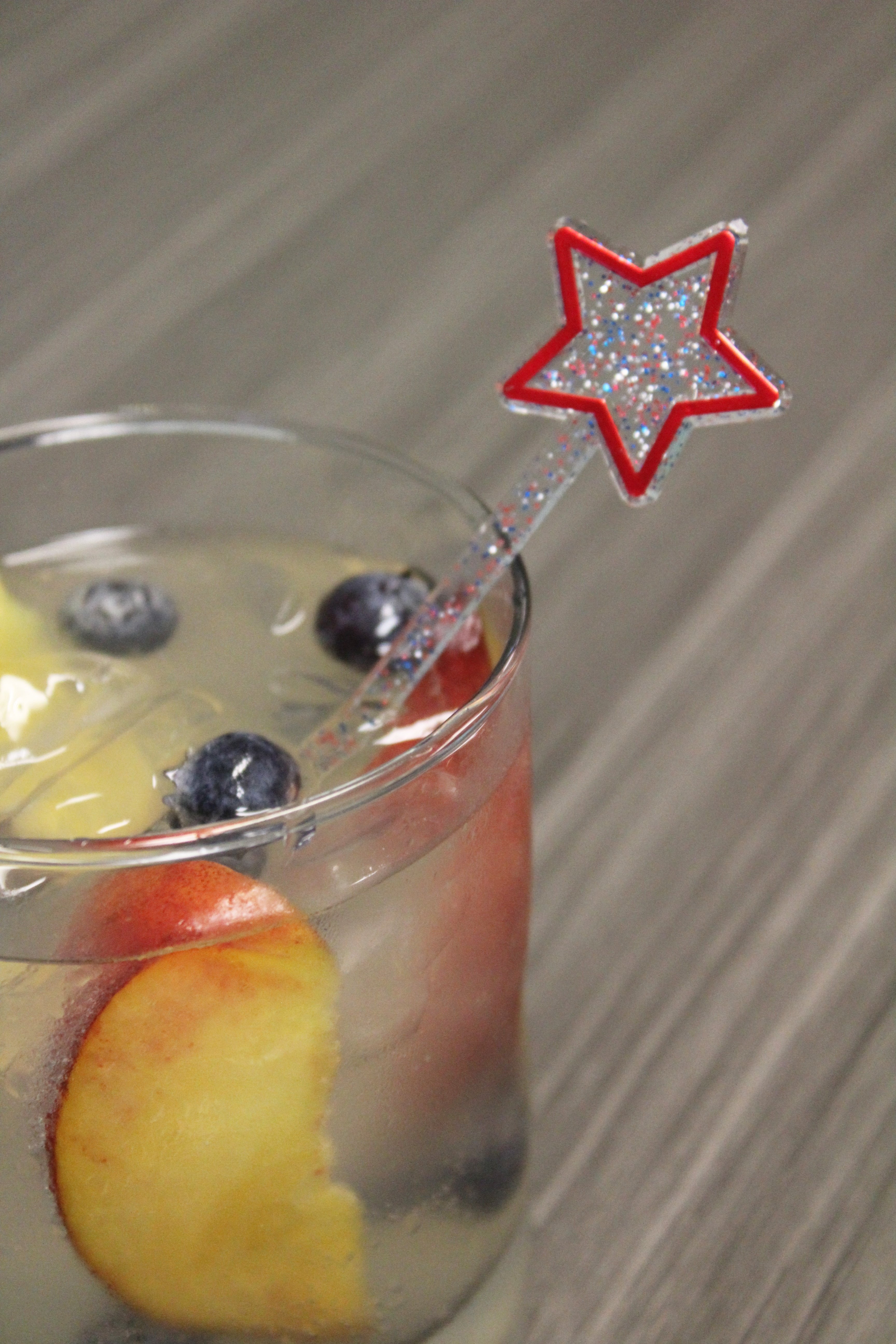 Glitter Stir Sticks Star
