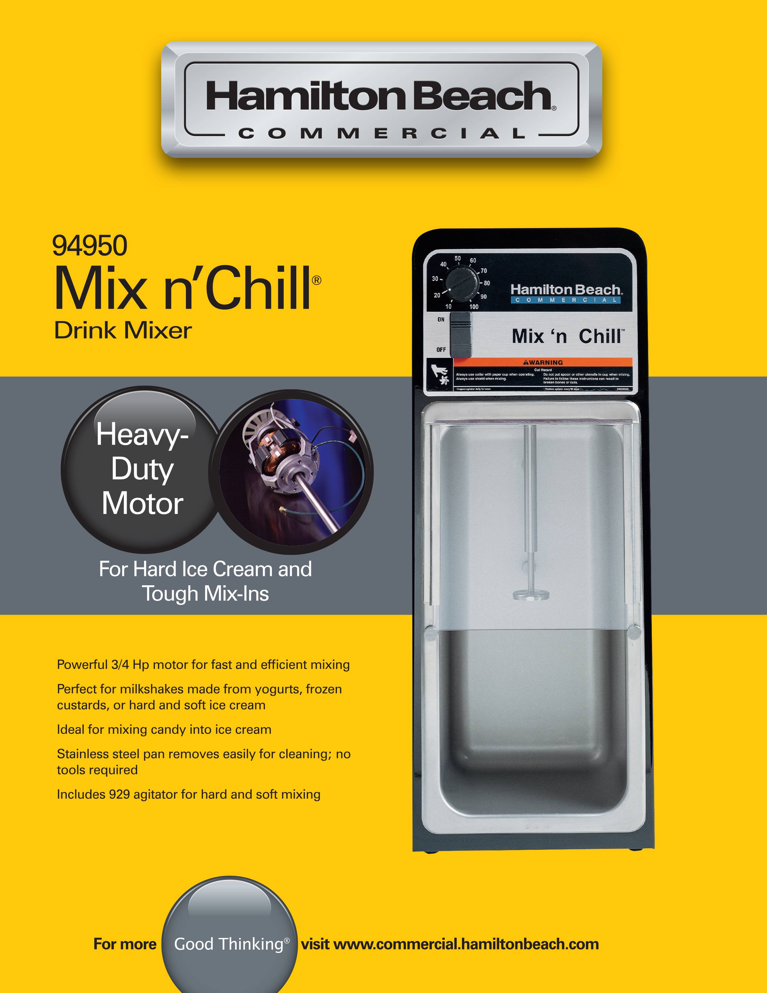 Hamilton Beach HMD900 Mix 'N Chill Drink Mixer