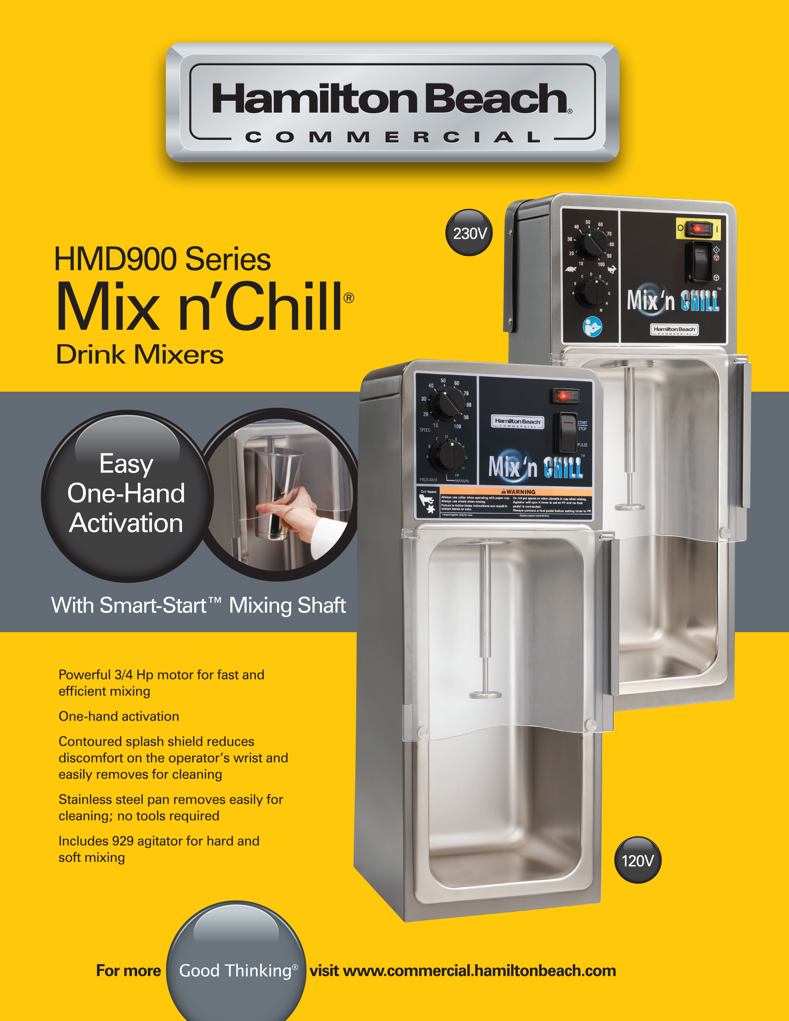 Hamilton Beach HMD900 Mix 'N Chill Drink Mixer