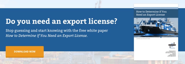 D Trade 2 Transitioning To Electronic Licensing Agreements How To Determine If You Need An Export License White Paper