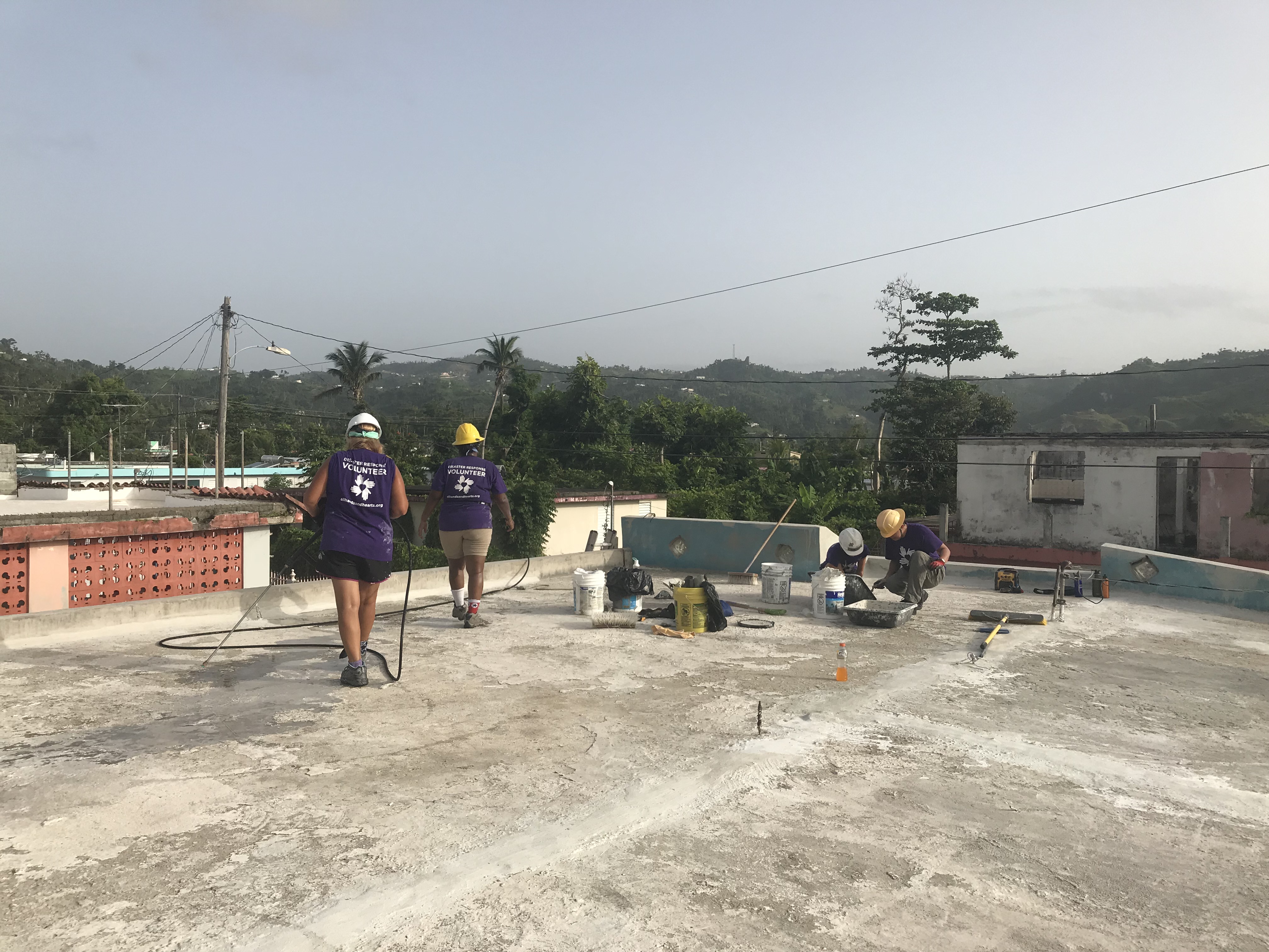 AHAH (2)- Roof Construction Beginning