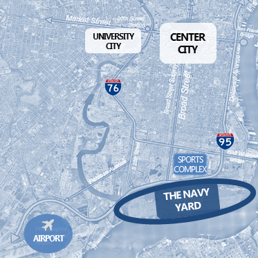 Navy Yard Location Map