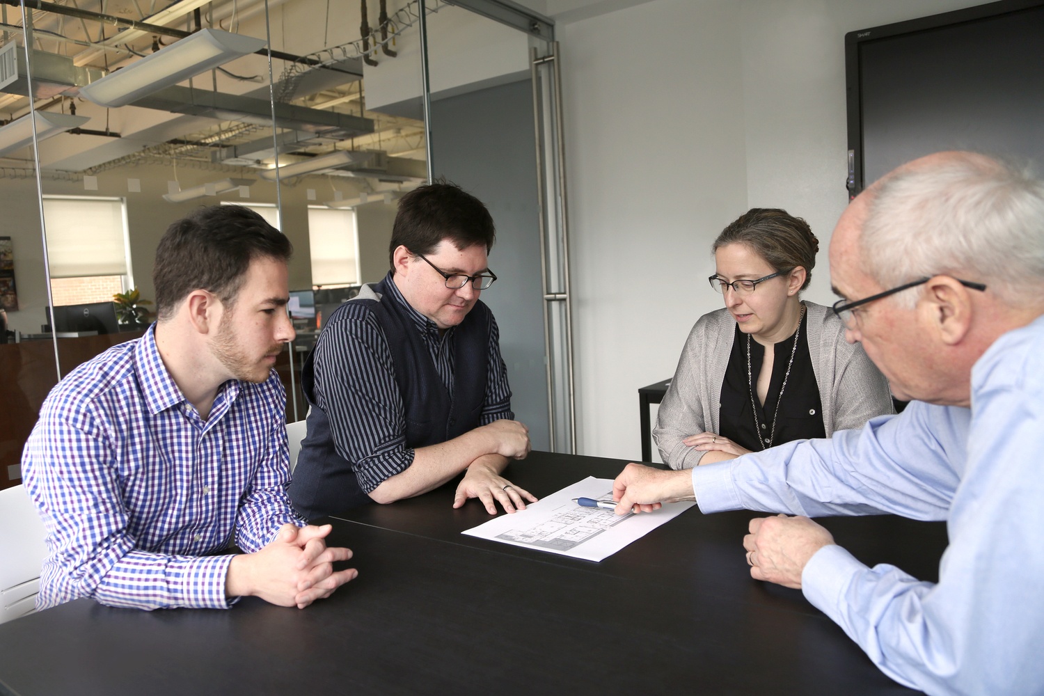 Architects Meeting in Array's DC Office