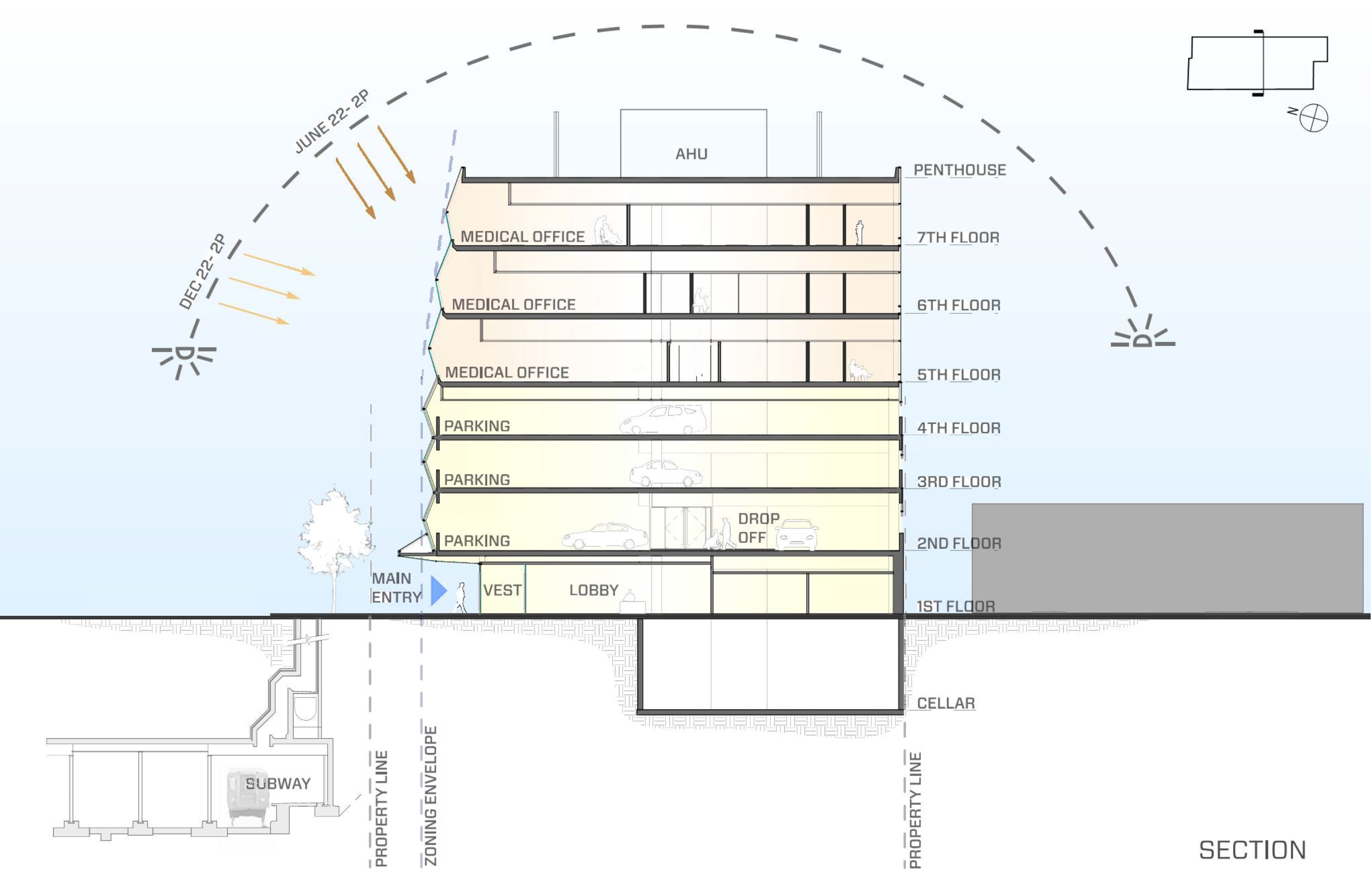 Solar Exposure Diagram Array Architects