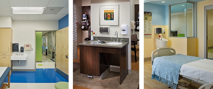 Hospital Handwashing Station Collage