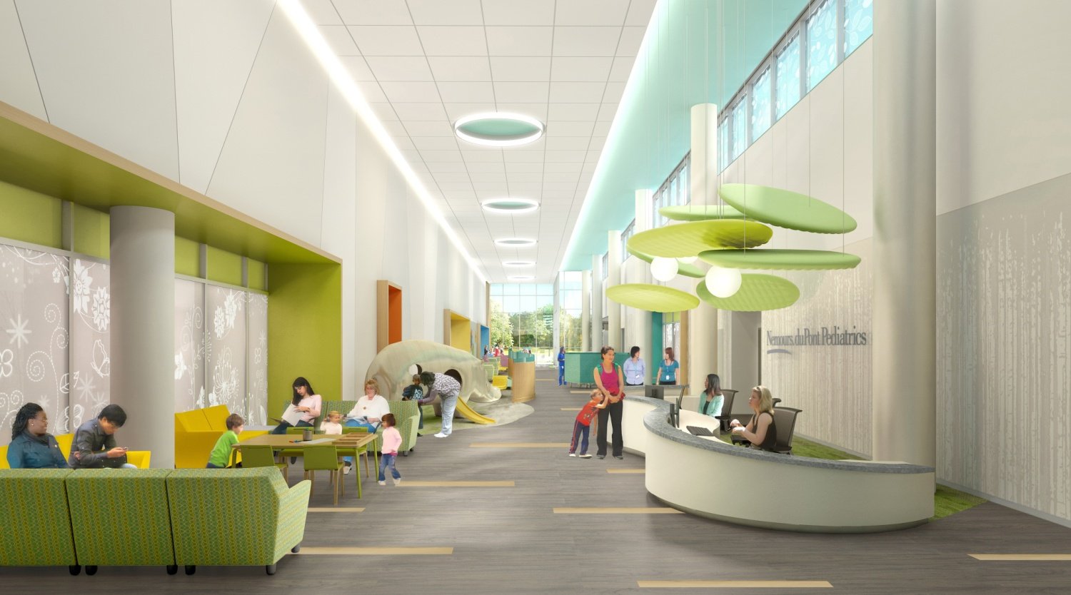 Pediatric Waiting Room Space and Privacy for Stress-Free Waiting