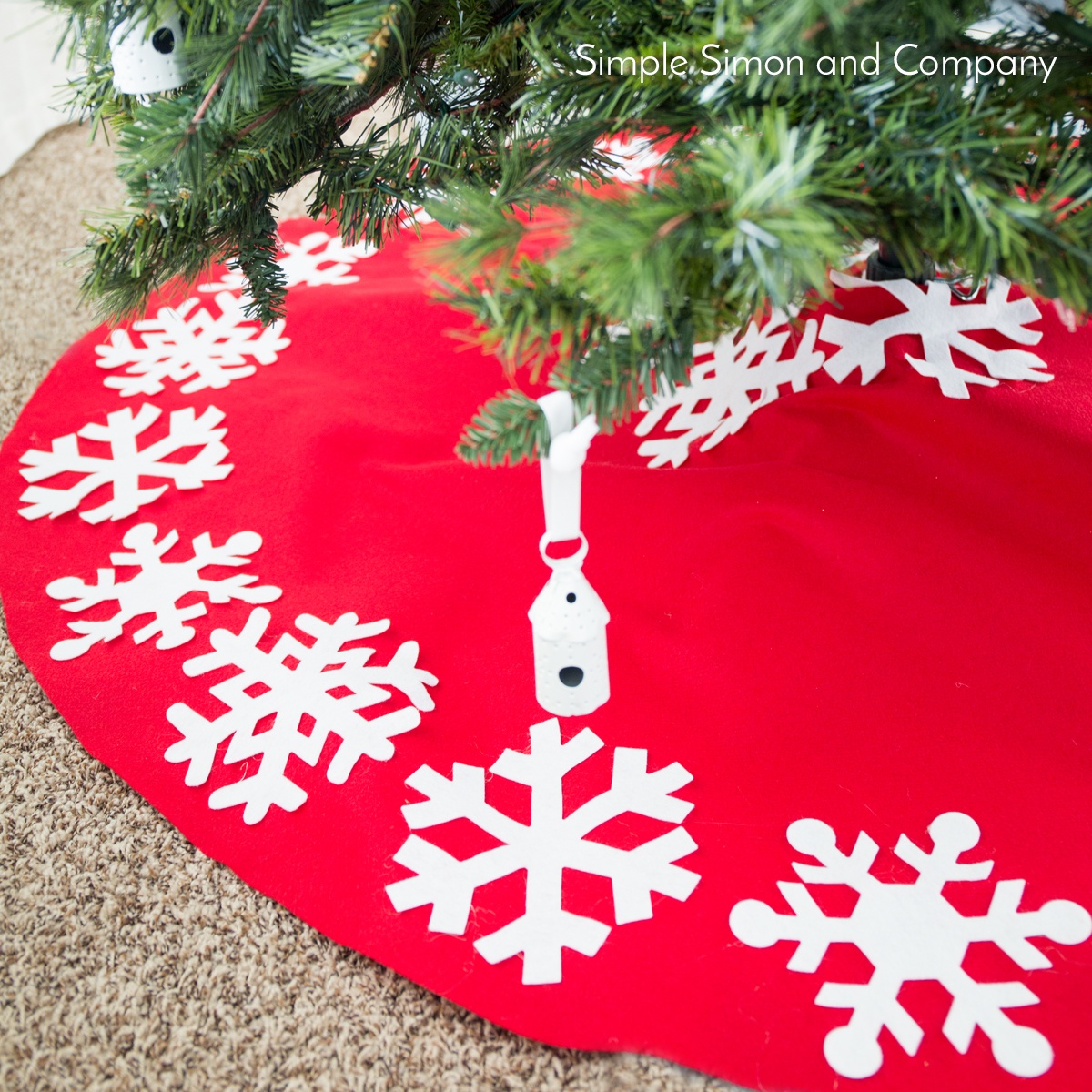 No Sew Quilted Christmas Trees - Simple Simon and Company