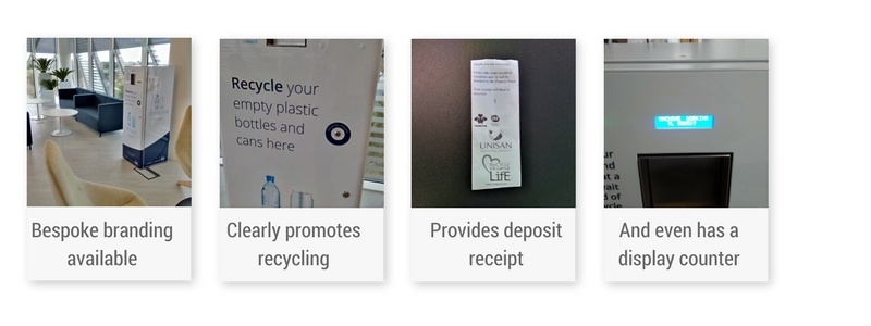 CafeCrush recycling scheme at ISS Facilities