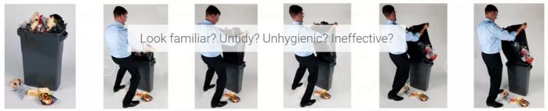 Untidy, unhygienic and ineffective waste management