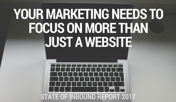 Your Marketing Needs to Focus on More Than Just a Website | State of Inbound Report 2017