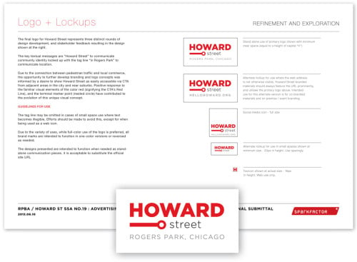 Howard Street Logo and Brand Guidelines