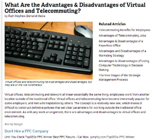 What Are the Advantages & Disadvantages of Virtual Offices and  Telecommuting