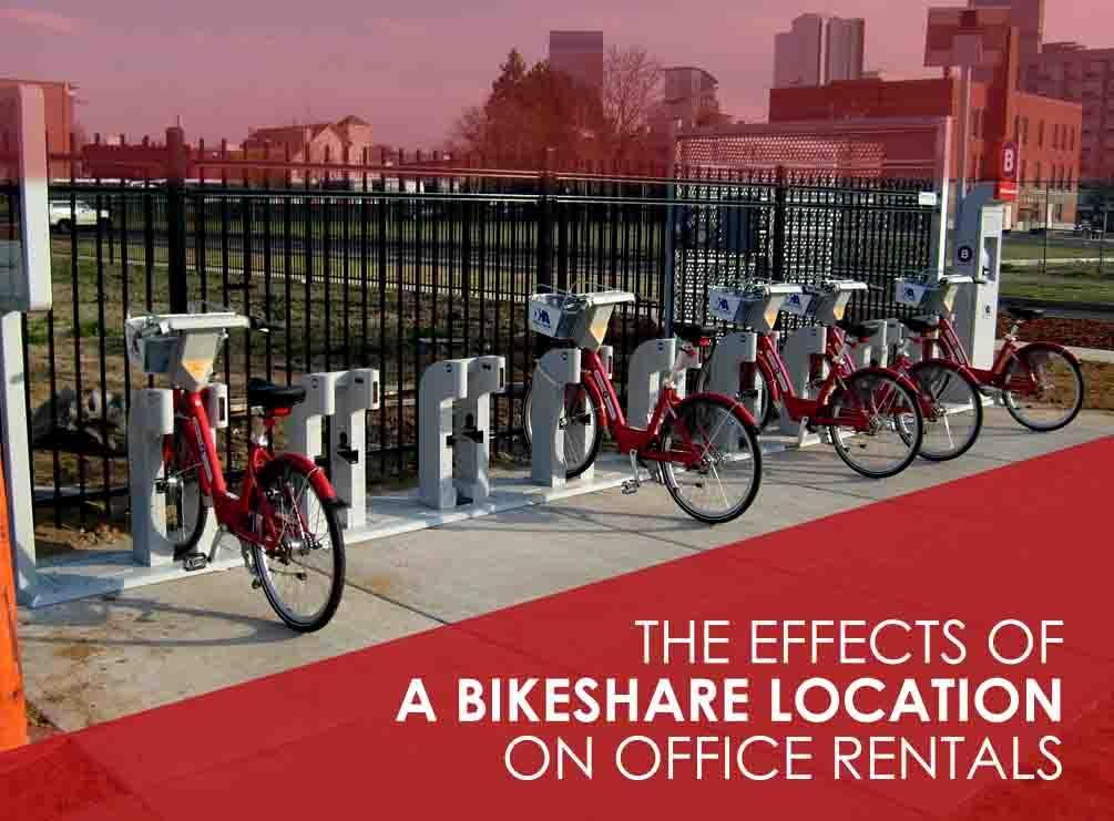Bikeshare Location on Office Rentals