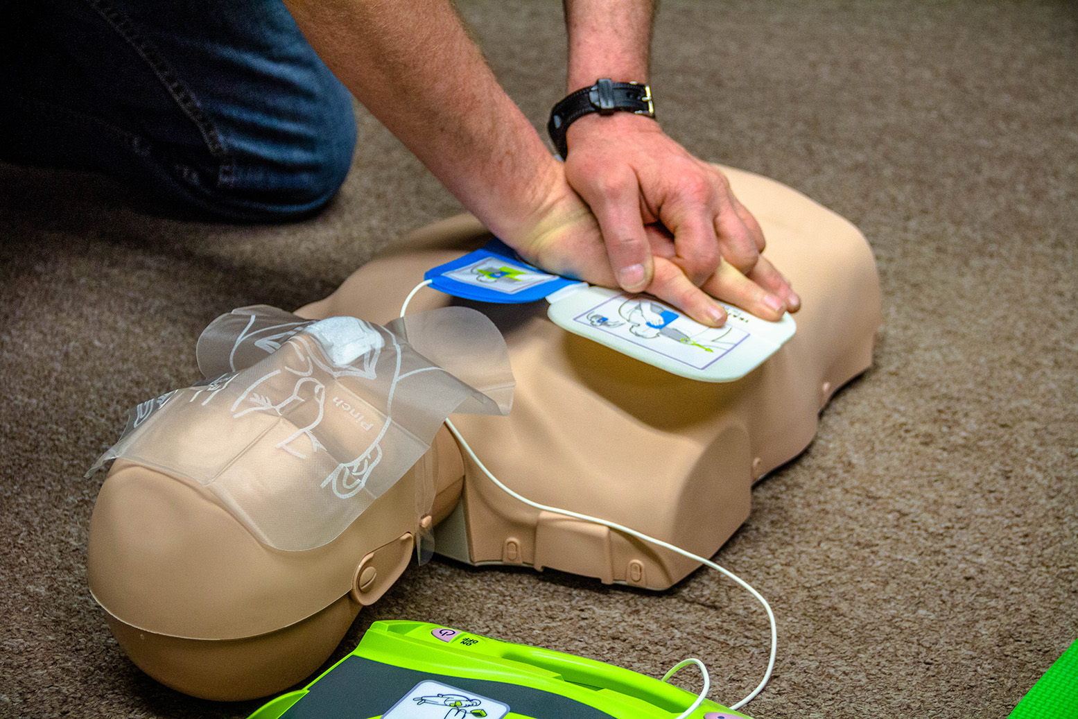 Sunset Hill Stoneware CPR training