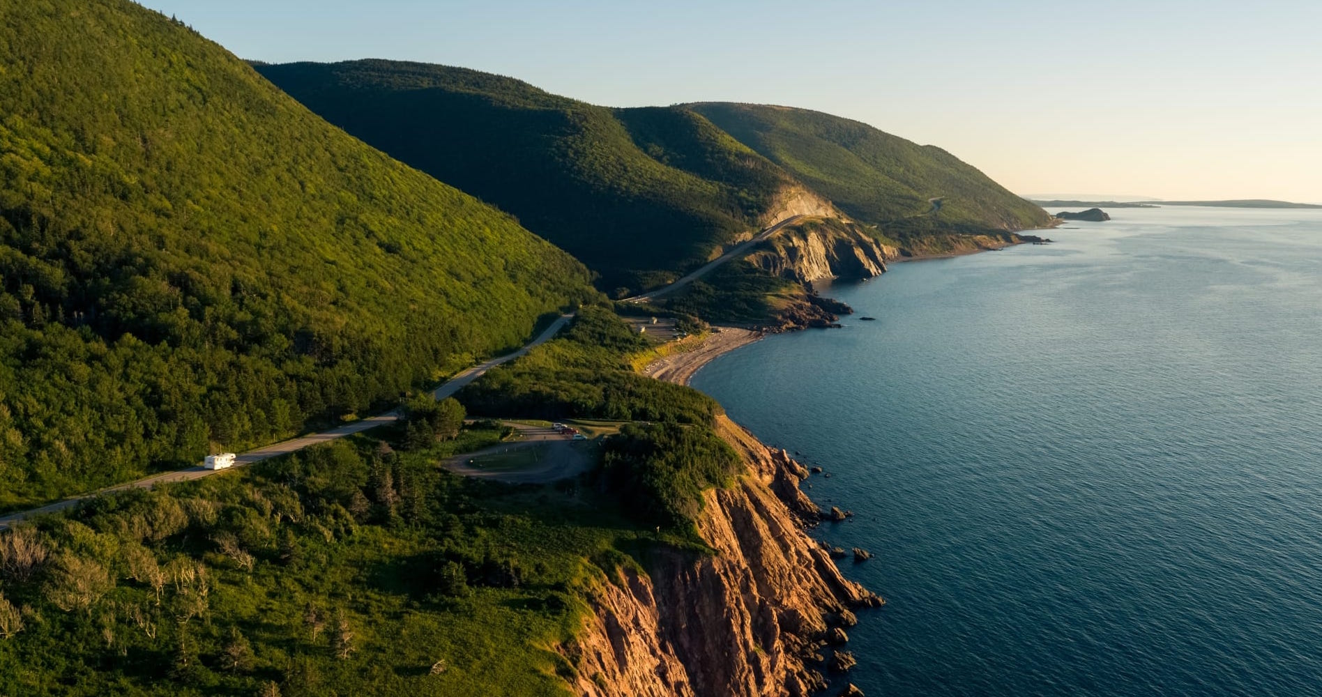 A Photo taken while on an RV trip to Cape Breton Highlands National Park in Canada.