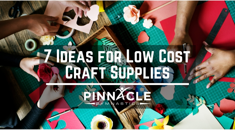 low cost craft supplies