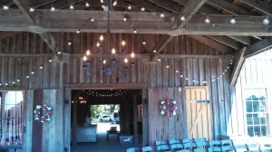 Wedding chandeliers boon hall plantation Charleston SC