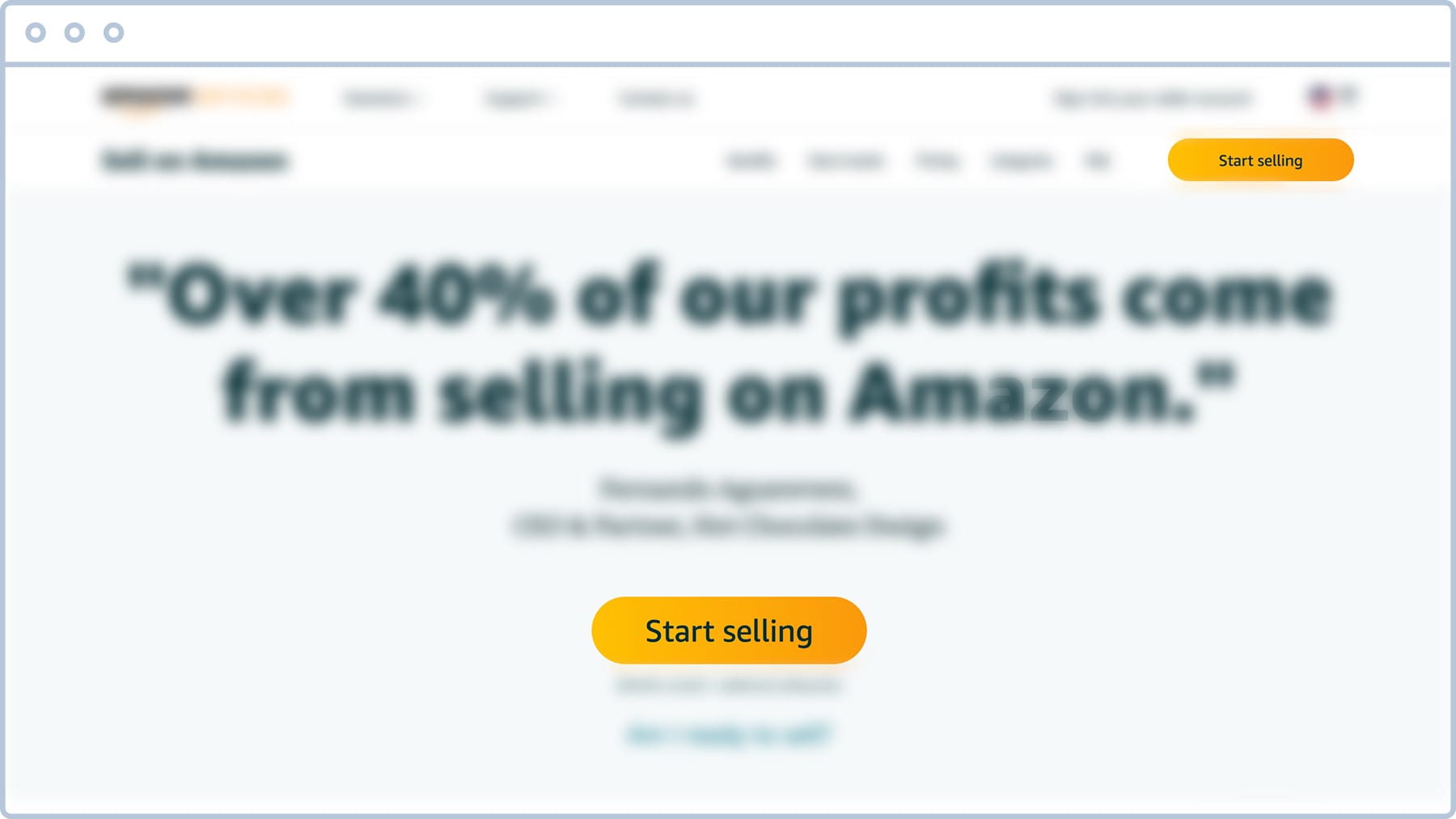 amazon sell account