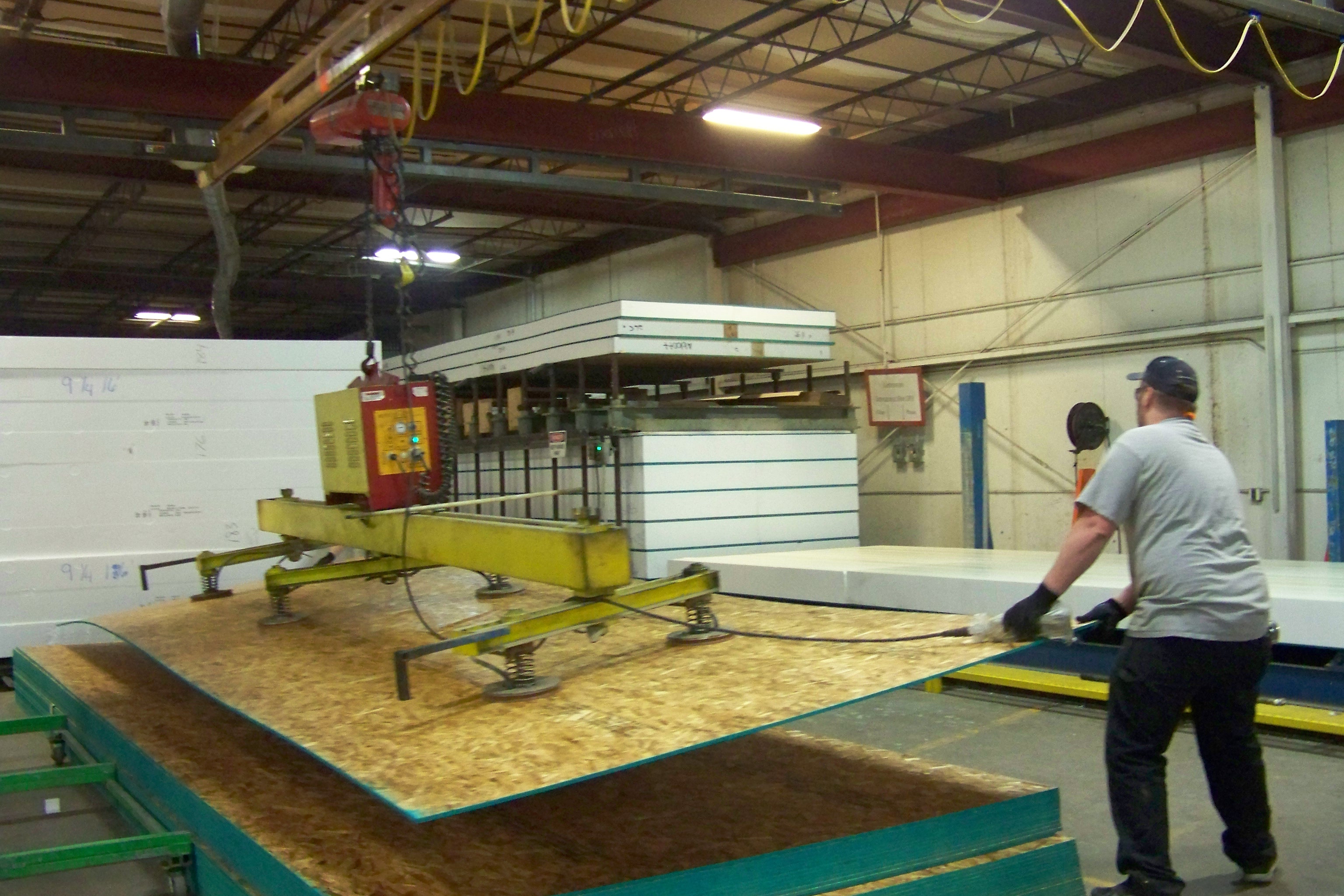 building Jumbo sip panels