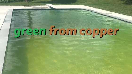 i shocked my pool and it turned green