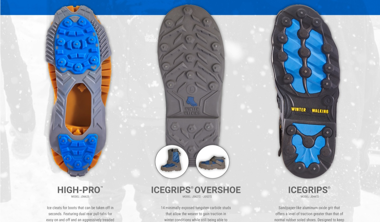 The Best Ice Cleats for Industrial Work | Working Traction | Winter Walking
