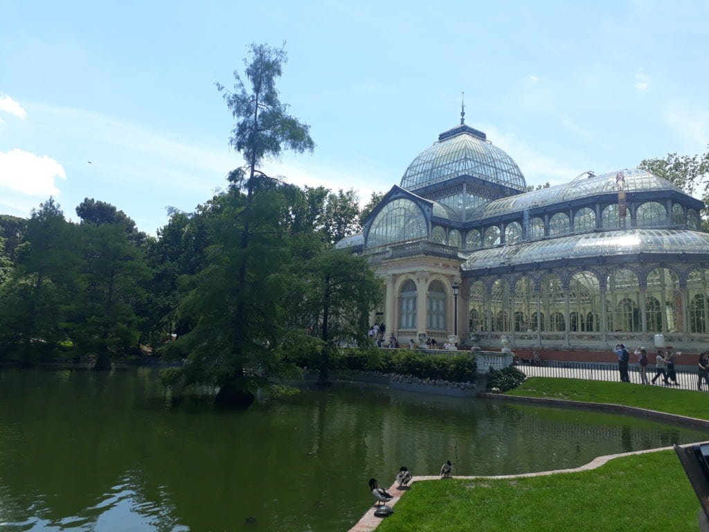 Palacio de Cristal in Madrid (the Glass Palace)