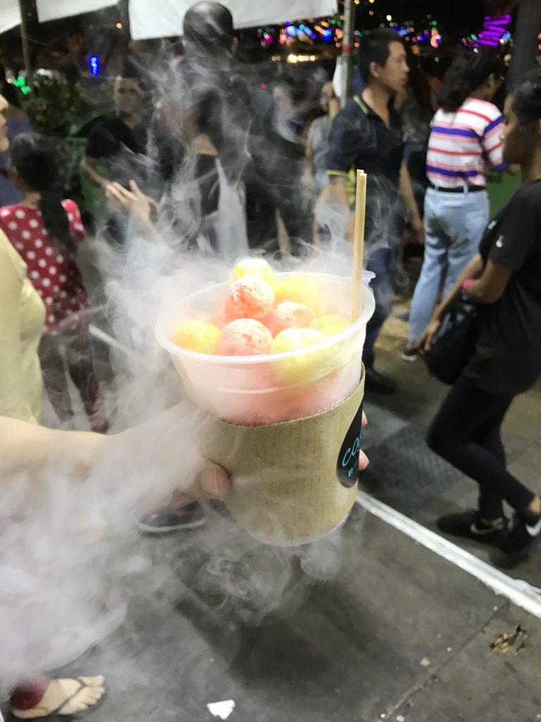 Street food in Singapore