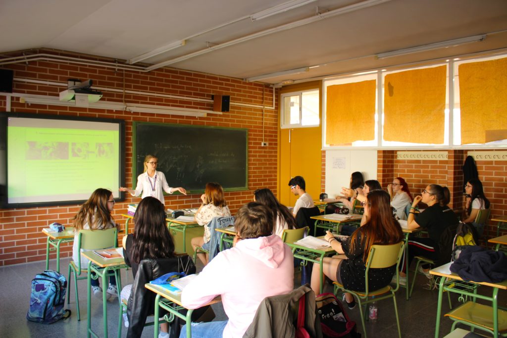 student teacher in barcelona