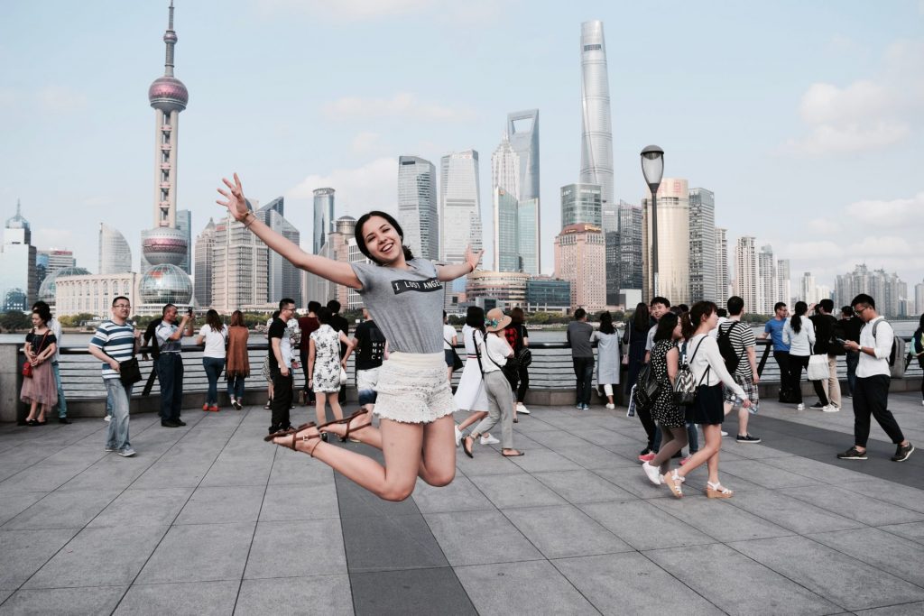arrive in shanghai