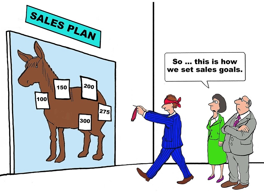 Setting Sales Goals Comic