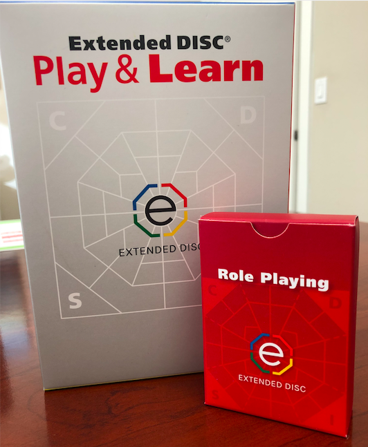 Extended DISC Play & Learn Game Role Playing Deck