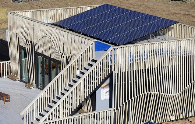 the RISE Solar Decathlon 2017 House by UC Berkeley and the University of Denver