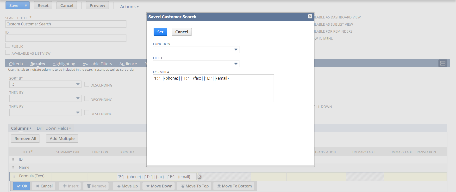 Include multiple field values in a single results column.png