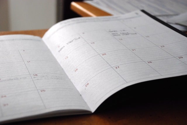 open day planner for helping children with autism develop new routines
