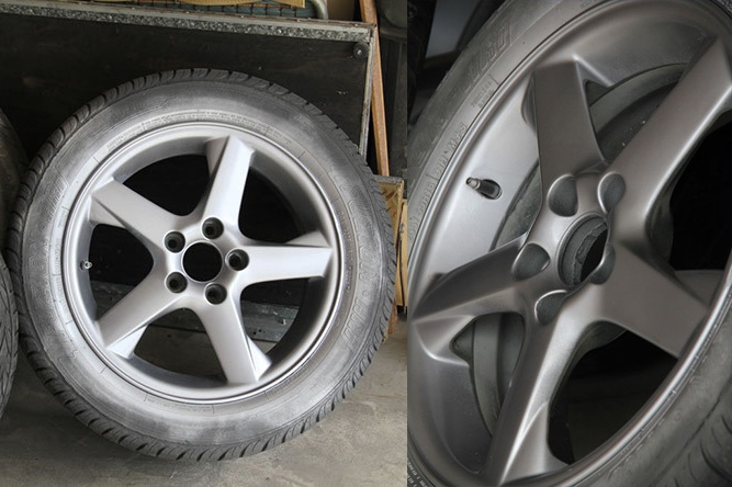 How To Spray Paint Alloy Wheels In Hyper Silver
