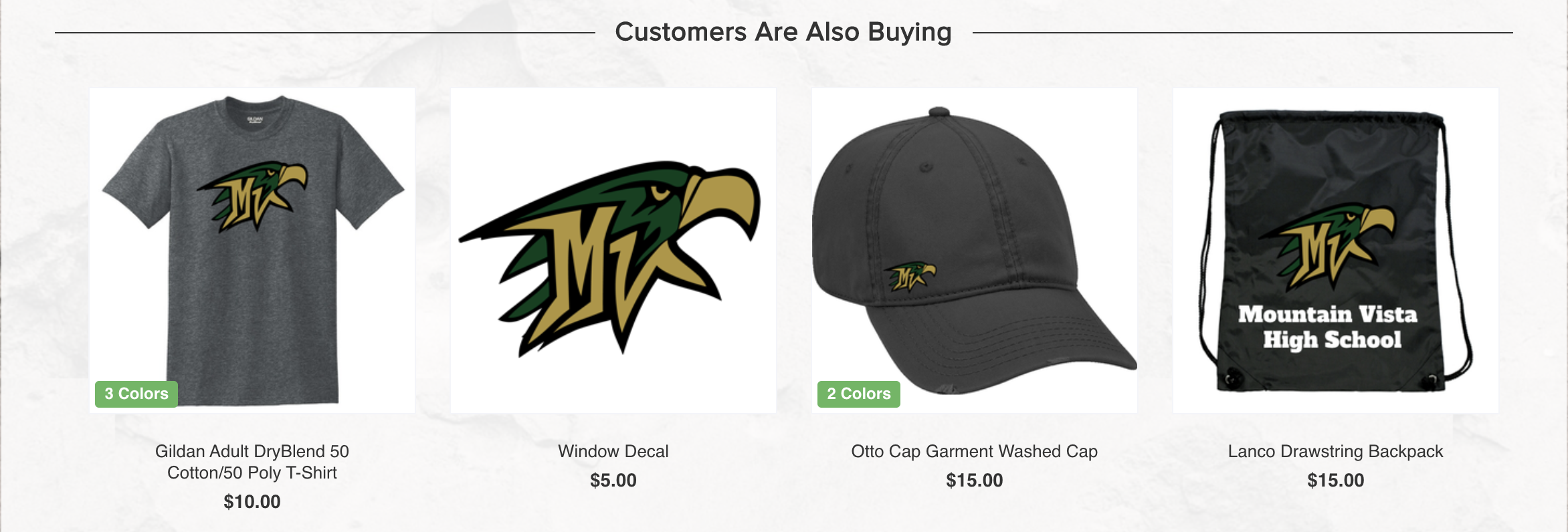 Recommended Products for Online Team and Company Store - OrderMyGear