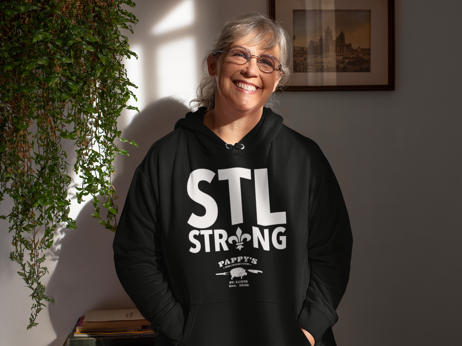 STL STRONG local fundraiser custom apparel OMG