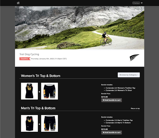 Cycling Branded OMG online store