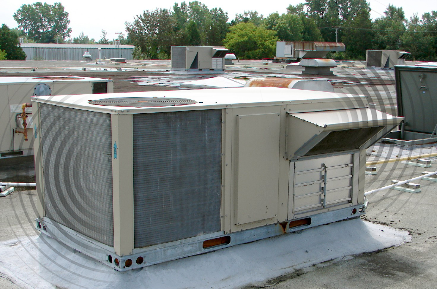 noisy air handler