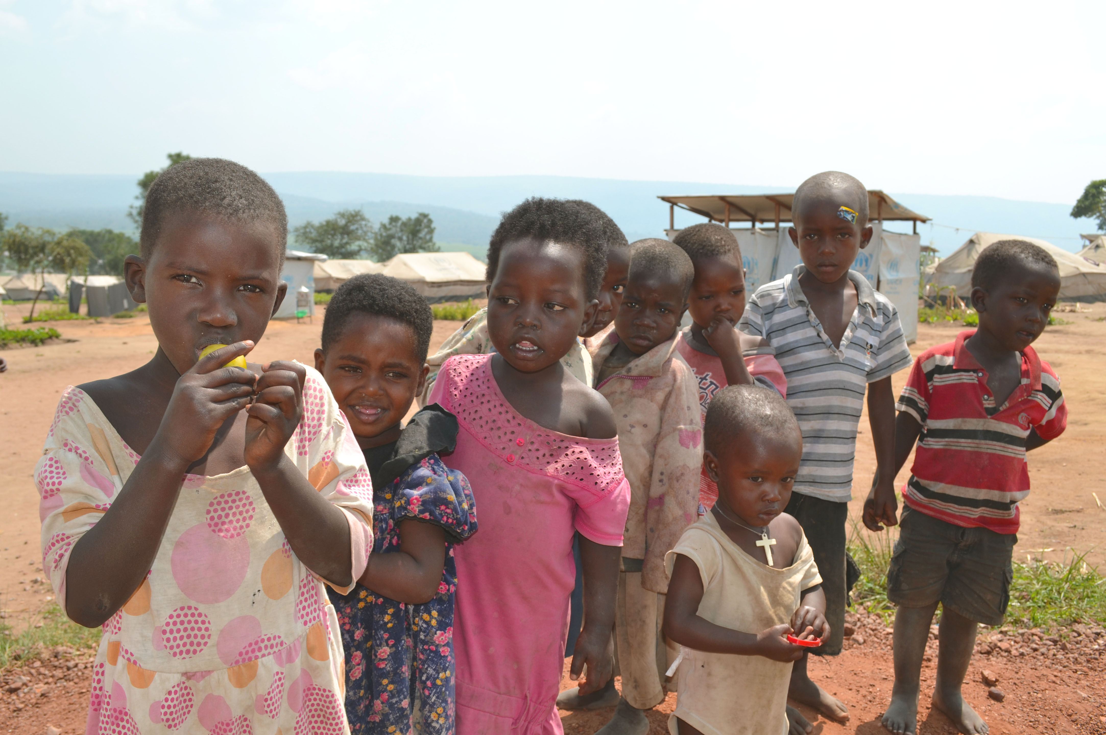 Tackling malnutrition in Rwandan refugee camp