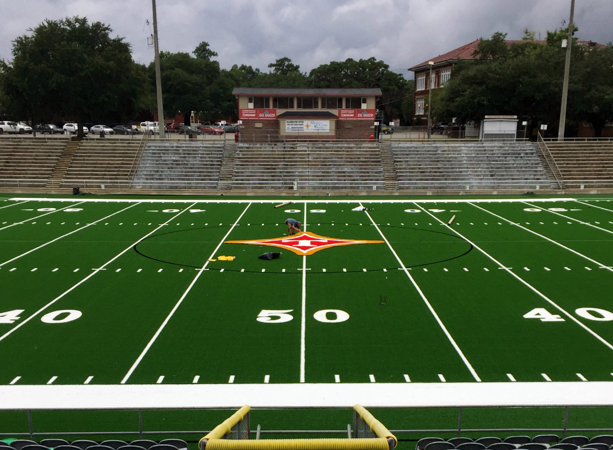 Sports Turf Company on X: Our #FieldoftheWeek this Friday is Lassiter High  School in Marietta, GA. The Trojans home stadium features AstroTurf  RootZone® 3D Decade System, a 60 oz. turf system with