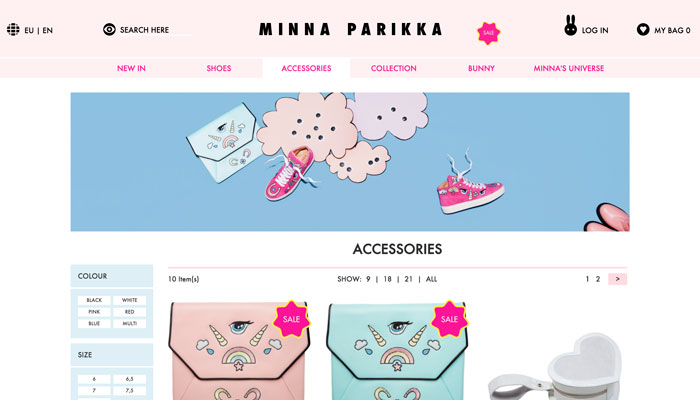 Minna Parikka online store 