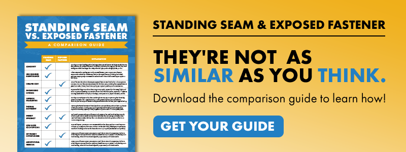 Snap-lock vs. Mechanical Seam vs. Nail Strip Standing Seam Roof Profiles -  Sheffield Metals