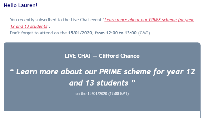Live chat email